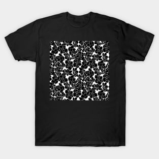 Black and White Magnolias T-Shirt